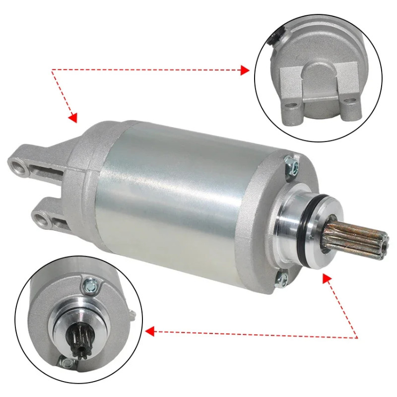 Motorcycle Engine Starter Motor for Suzuki Burgman 150 250 200 400 125 AN400 AN250 GSXR250 UH200 UH
