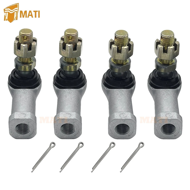 Left Right Tie Rod End Kit for Honda TRX200 TRX250 TRX300 TRX350 TRX400 TRX420 TRX450 TRX500 TRX520