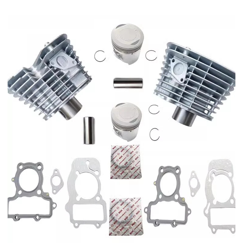 Engine Cylinder Kits Cylinder Set For Lifan V16LF250-D-E V-Cylinder V-twin 250cc Virago 250 Bore 49