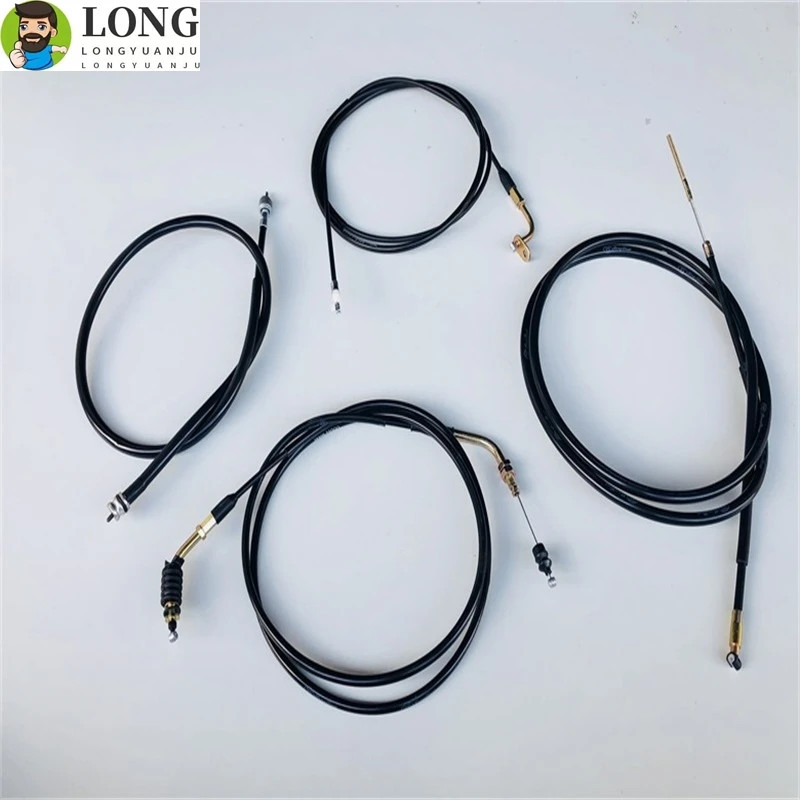 Motorcycle Throttle Cable Brake wire speed mileage soft shaft For Haojue Suzuki UZ 125 UZ125 UZ100