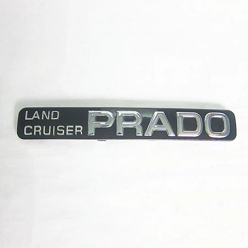 Car accessories body rear license plate back door ornament 75435-60110 for Toyota land cruiser Prad