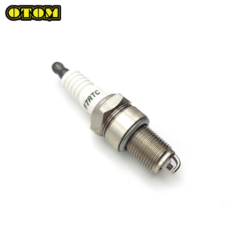 Motorcycle For YAMAHA Spark Plug F7RTC & K9RTPP M14xP1.25 Igniter Ignition Device DT230 MT250 2 Str