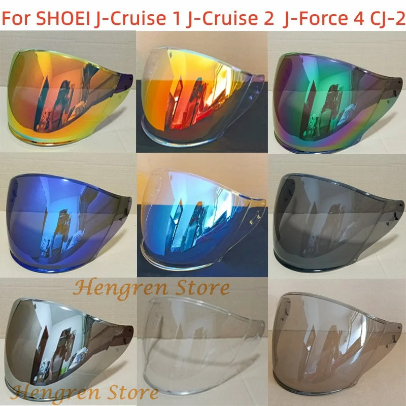 Helmet Visor for SHOEI J-Cruise 1 J-Cruise 2 J-Force 4 CJ-2 Motorcycle Helmet Lens Open Face Shield