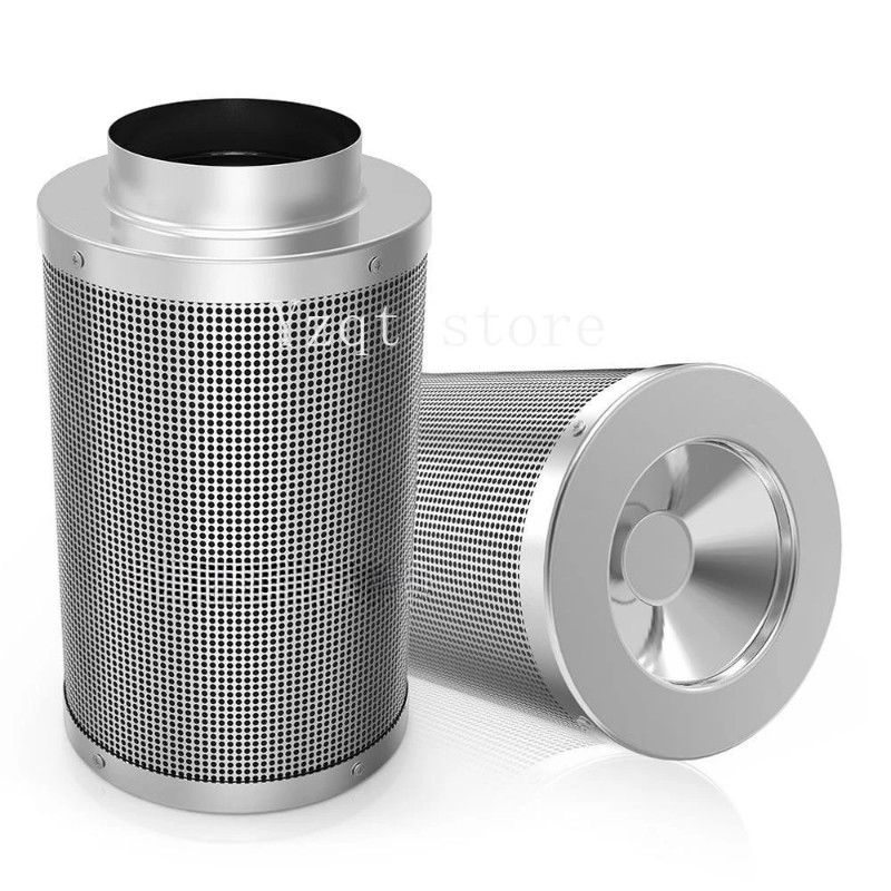 Export 4 inch 6 inch 8 inch greenhouse plant tent pipe barrel type, activated carbon air filter, pu