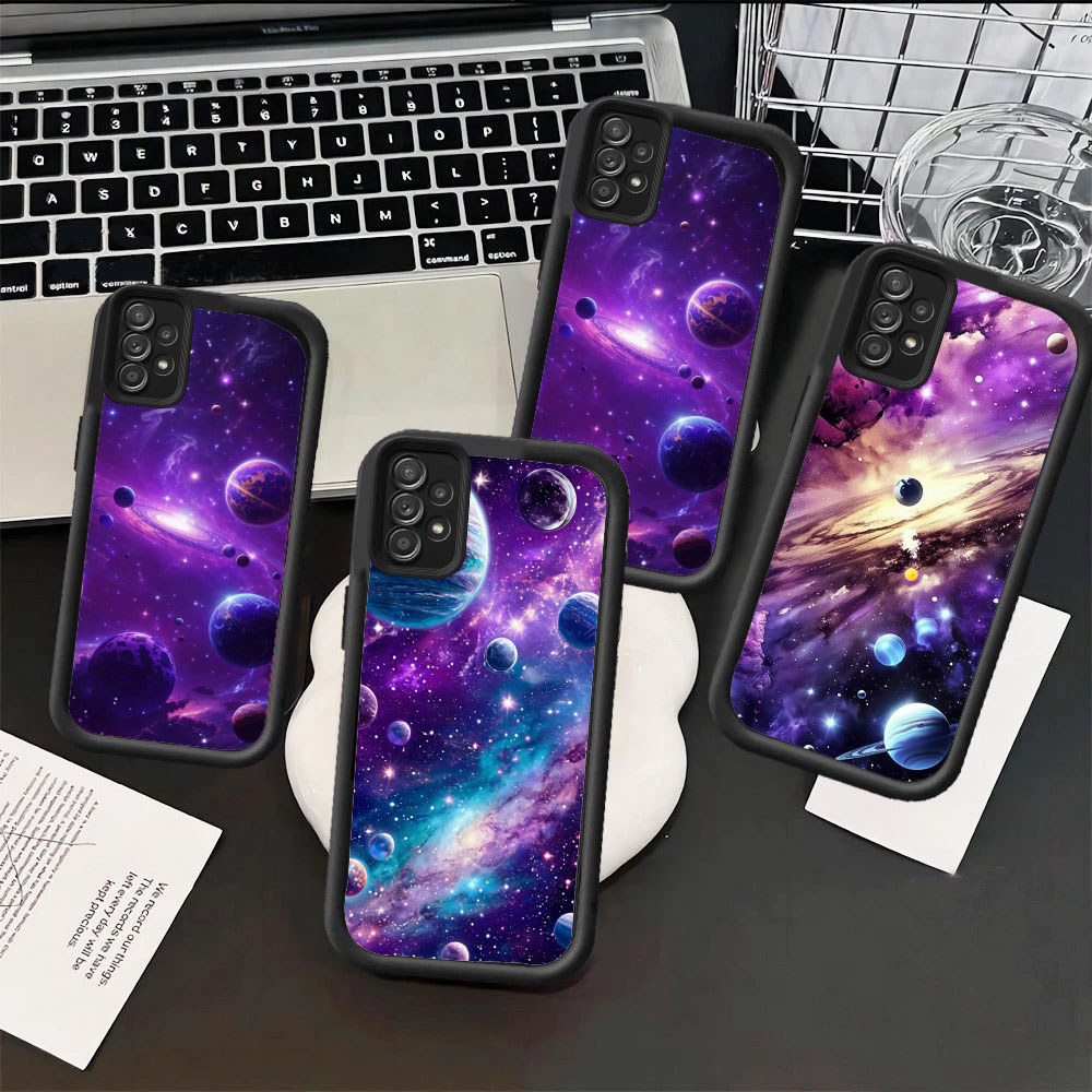 SAMSUNG VK27 starry Skyปลอกสําหรับซิลิโคนนุ่มกรณีSamsung A06 A22 A04 A02S S24 M02S M15 A03S A03 A16 