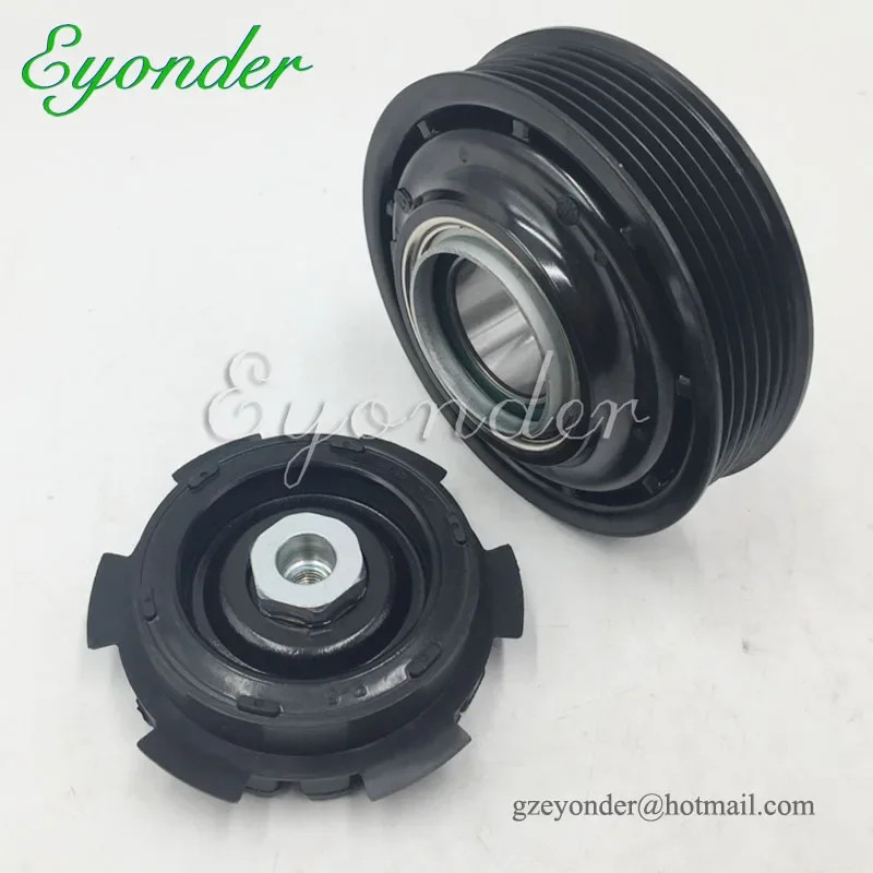 AC A/C Air Conditioning Compressor Clutch Pulley 6SEU14C  for Audi Q5 A4 B8 B9 Skoda Volkswagen Gol