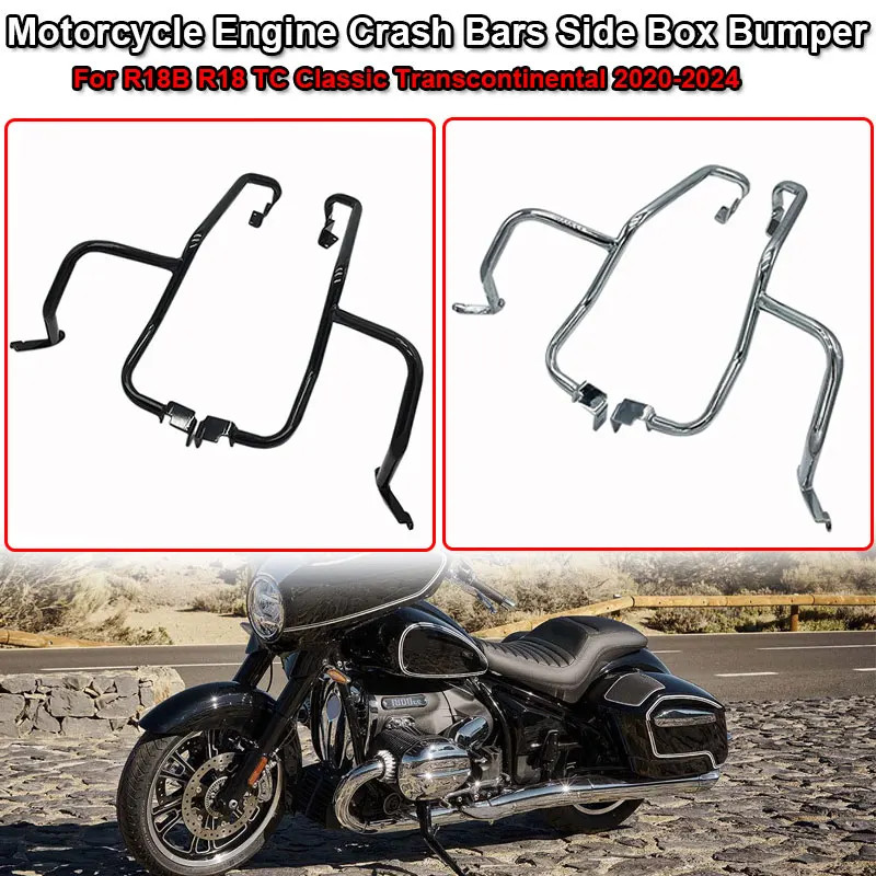 Fit For BMW R18B R18TC R18 Classic TC R18 B R 18 B 2020-23 2024 Motorcycle Engine Guard Crash Bar S