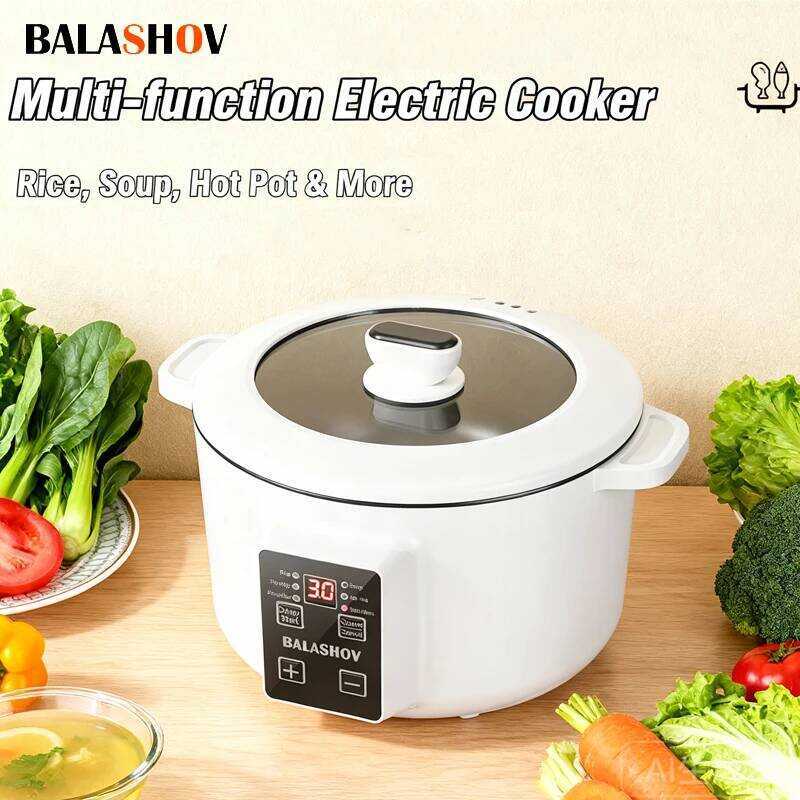 C 220V Household Multi Cookers 3.5L Electric Cooker Non-Stick Cooking Pot Hot Pot Smart Rice Cooker
