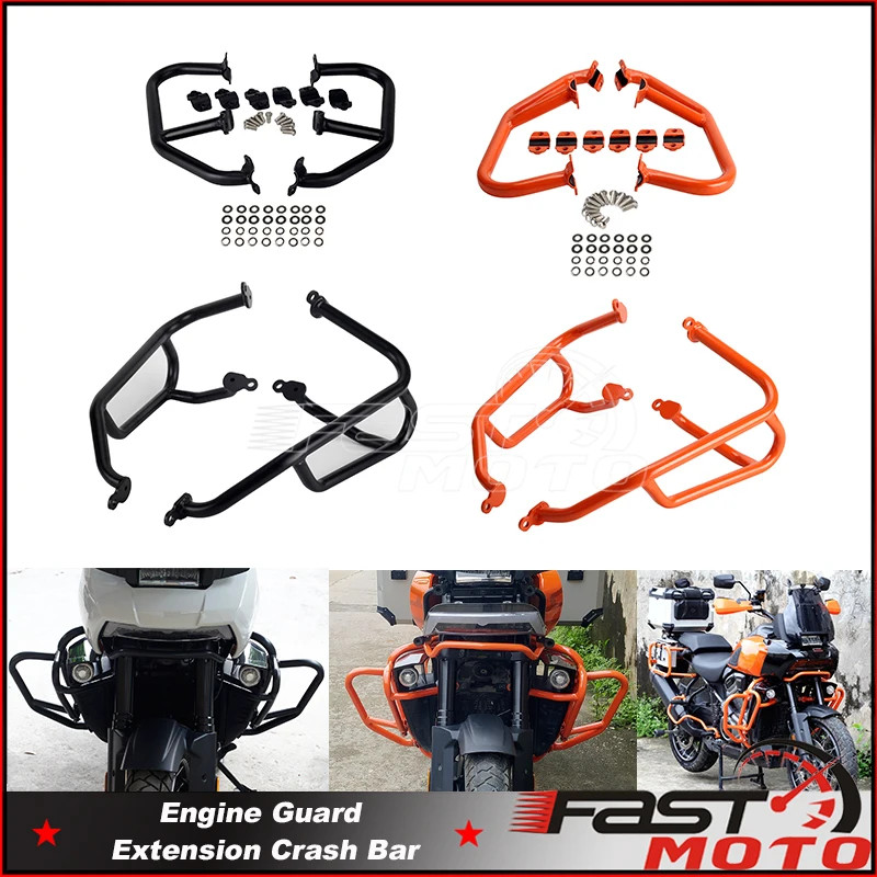 Highway Engine Guard For Harley Pan America RA 1250 S PANAMERICA 1250 RA1250 RA1250S 2021-2024 Cras