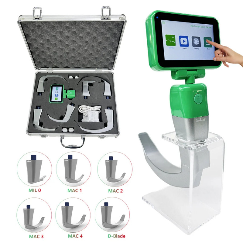 Anesthesia Digital Video Laryngoscope, Airway Intubation Portable Video Laryngoscope, Include 3.5"