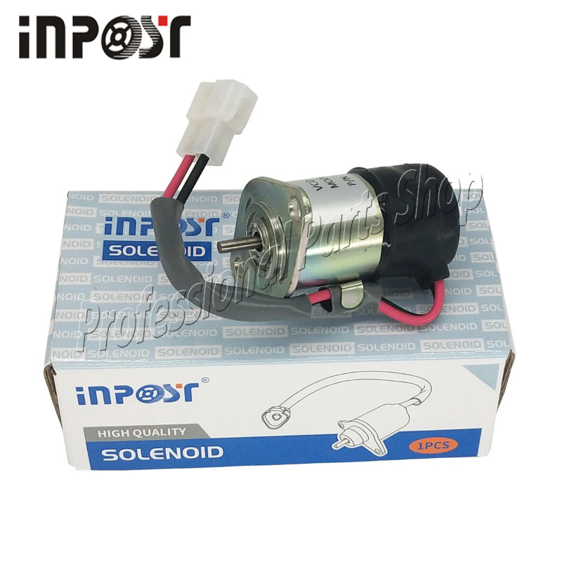 16271-60012 12V Fuel Stop Solenoid 12V 052600-4151 For Kubota Zero Turn Mowers ZD25F ZD28 ZD326 ZD3