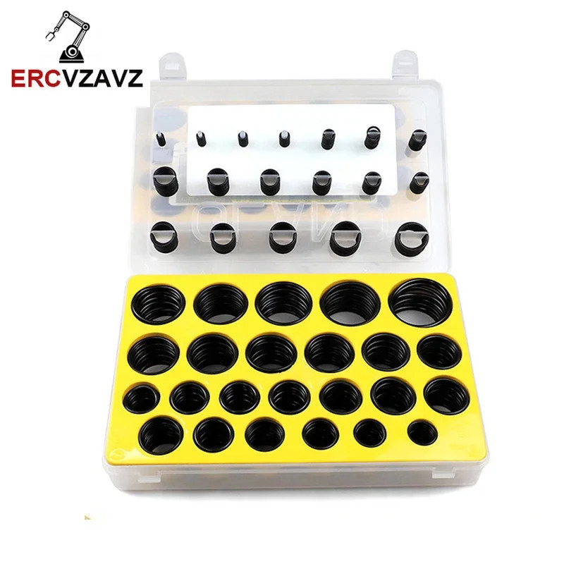 656pcs 42 sizes Portable O-Ring Box Seal Kit RUBBER NBR repair box For CAT E320 320B 320C 330C Exca