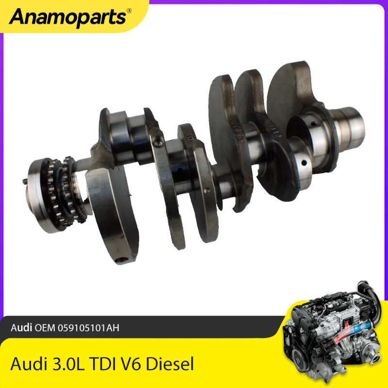 Engine Parts Crankshaft Fit 3.0 L CRCA CNRB BKS For Audi A6 VW Touareg Porsche Cayenne 92A 3.0T V6