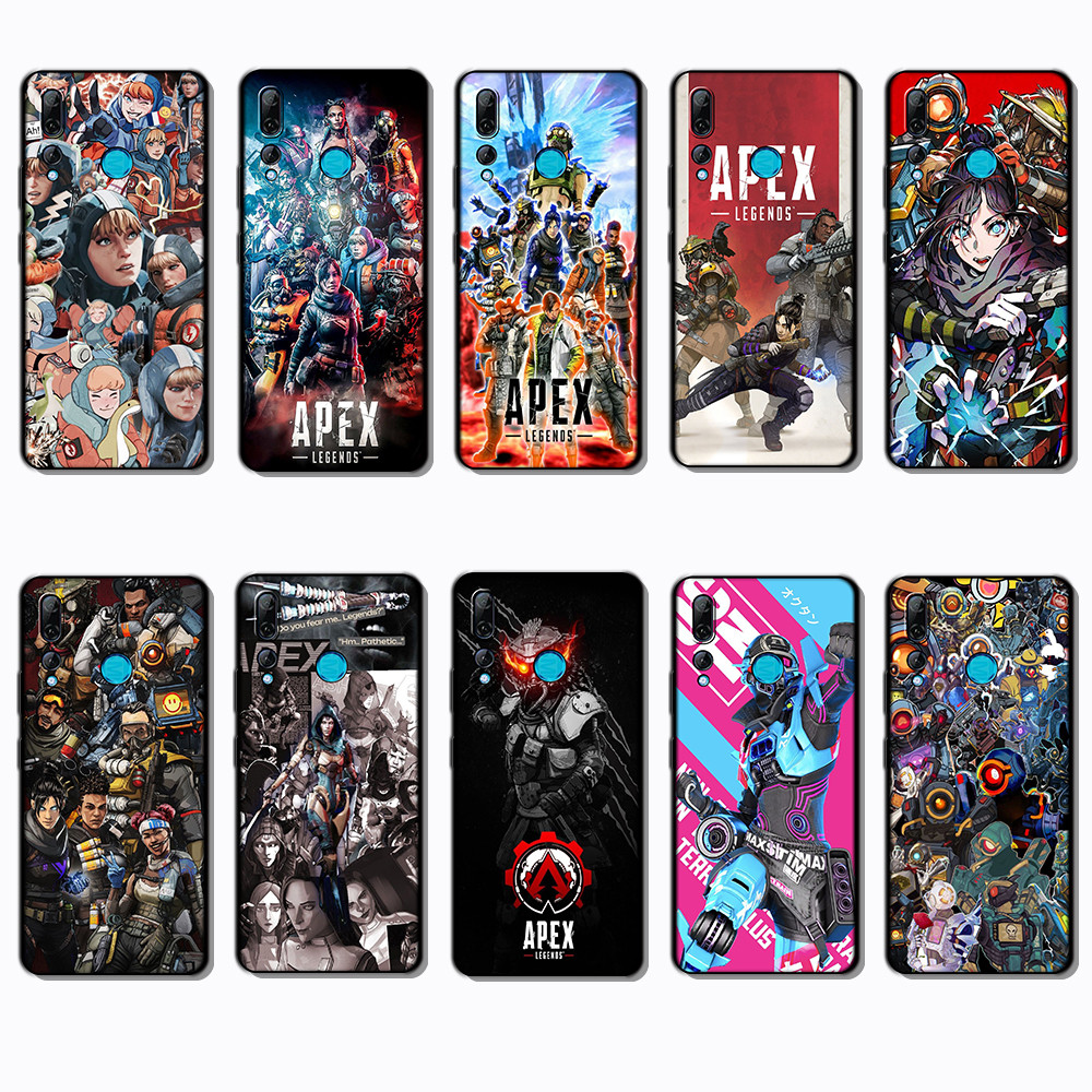 สําหรับ Huawei Y6s Y6 Pro Y7 Y9 Prime J11 Apex Legends Black edged TPU เคสโทรศัพท์ | แสดงความสวยของโ