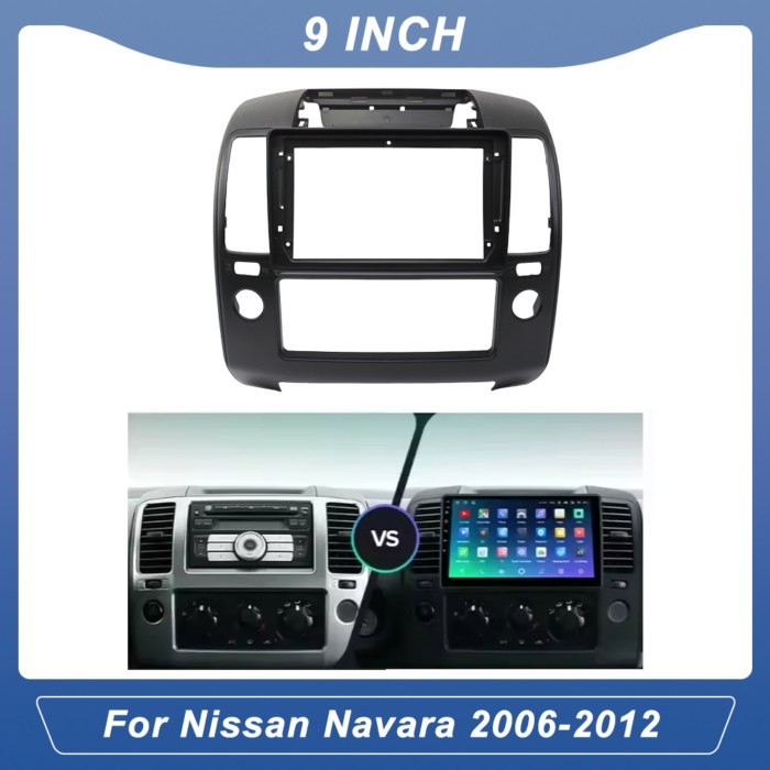 Car Audio Fascia Frame Dashboard Installation Kit Stereo Player  Dashboard Accessories for Nissan N