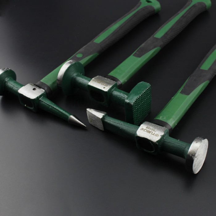 Brand new 9PCS Set Sheet Metal Concave Repair Tools Auto Sheet Metal Hammer Set Flat Head Sheet Met