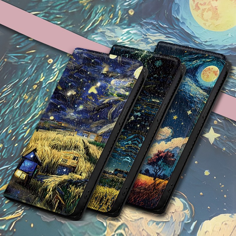 Van Gogle เคสโทรศัพท์เหมาะสําหรับ Google Pixel 6 6A 7 8A 9 10 Pro XL ภาพวาดสีน้ํามันป้องกันกรณี