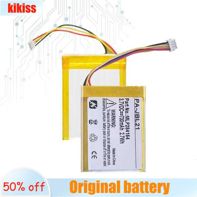 Battery For JBL Go 2 2H MLP284154 1ICP3/41/54 Speaker Go2 MLP284154 730mAh