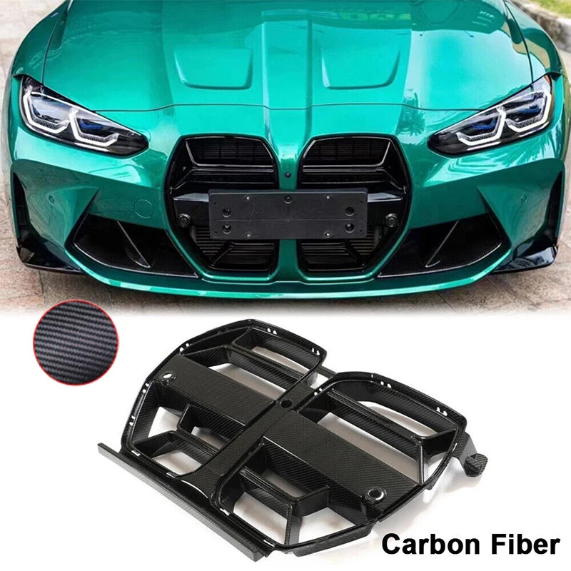 Carbon Fiber Front Grille CSL Style Bumper Grill For BMW 2021-2023 M3 G80 M4 G82 G83 upgradation Tu
