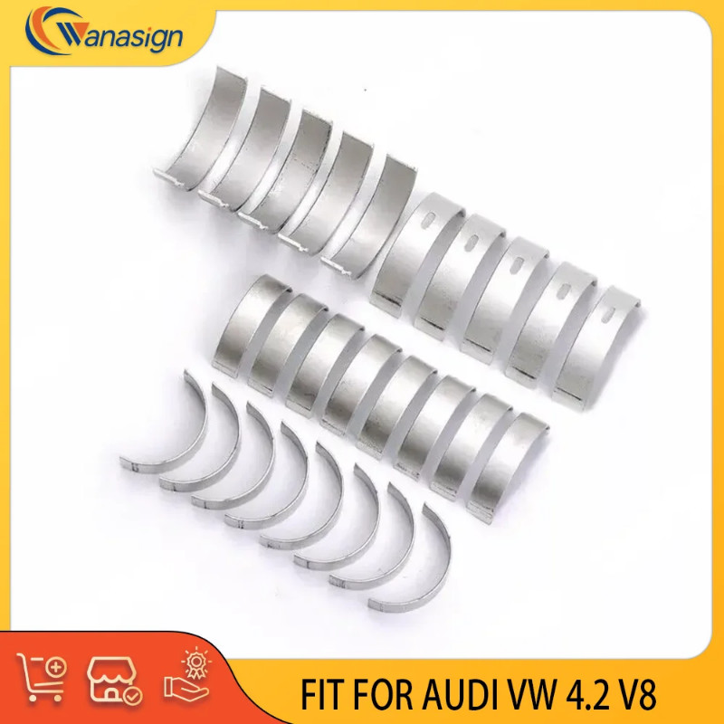 Crankshaft Main & Con Rod Bearing Set For AUDI VW A5 S5 A6 A8 Q7 Touareg 4.2L V8 BVJ CAU CAUA BAR C