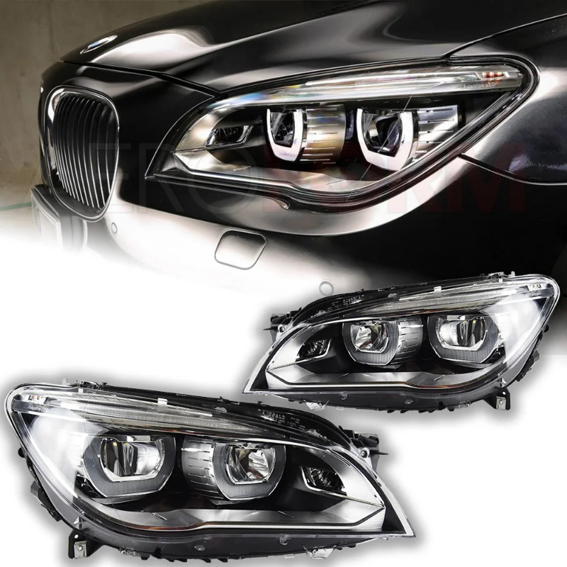 AKD Car Styling for BMW F02 Headlights 2009-2014 740i 730i 735i F01 LED Headlight Projector Lens DR