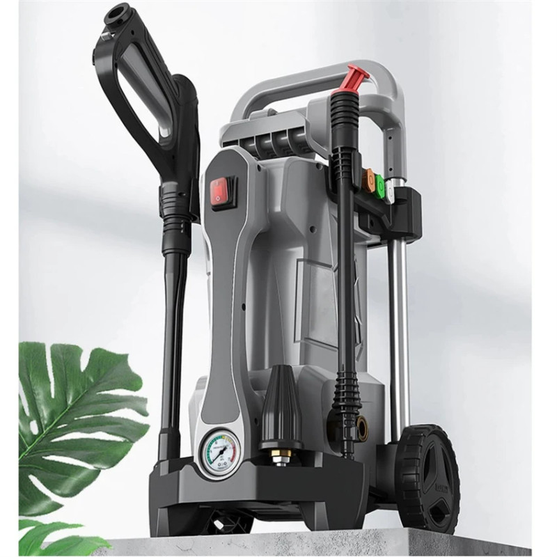 220V High Pressure Washer  Car Wash High Pressure Sprayer Cleaner Water Pump Form Lance Generator C