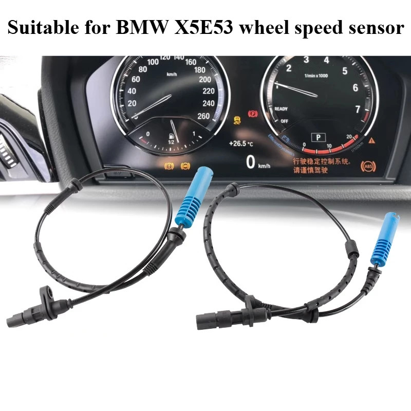 For BMW X5 Import E53 Front and Rear Wheels ABS Wheel Speed Sensor Harness Wheel Speed Sensor Auto