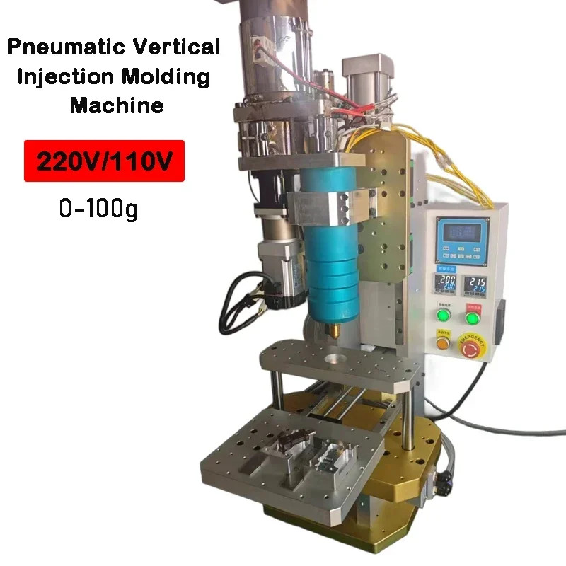 220V/110V 100g Pneumatic Vertical Injection Molding Machine Automatic Plastic Injection Molding Mac