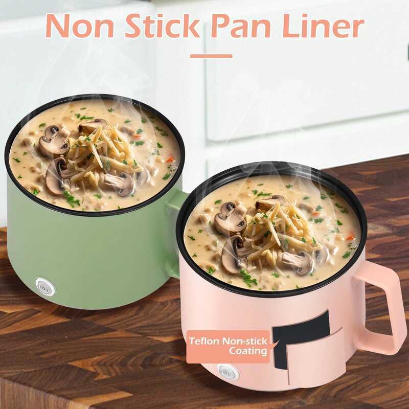 C Mini Electric Cooker Non-Stick Cooking 1-2 People Household Electric Cooking Machine Multifunctio