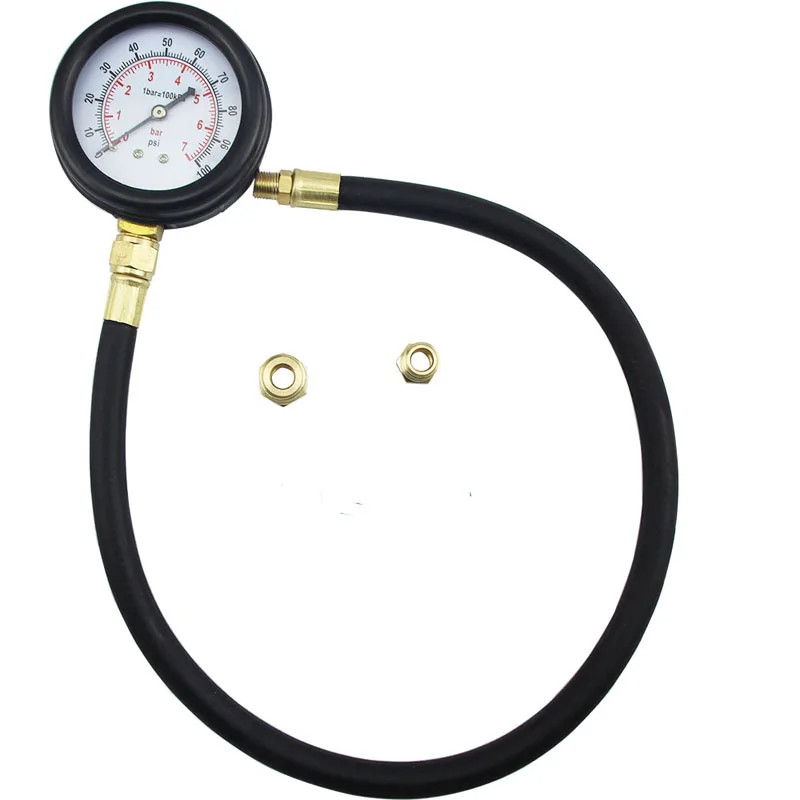 TU-12 Engine Oil Pressure Tester Pressure Gauge Test Tool Kit Auto Car Pressure Tester Automotive D