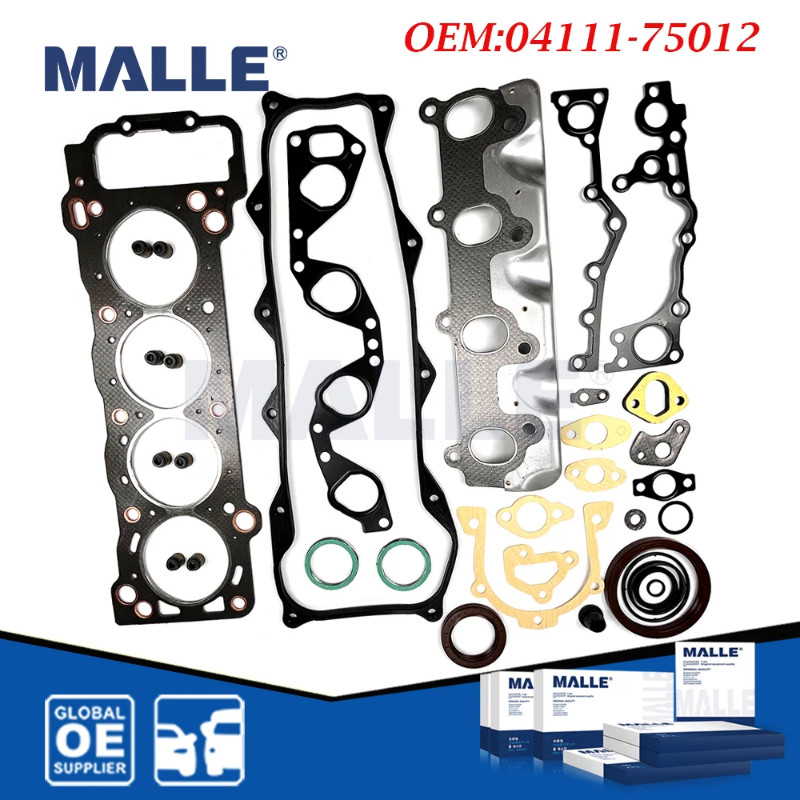 1RZ Engine Overhaul Gasket Kit For Toyota HIACE 2.0L RZH104 1RZ-E Car Accessories Full Rebuild Repa