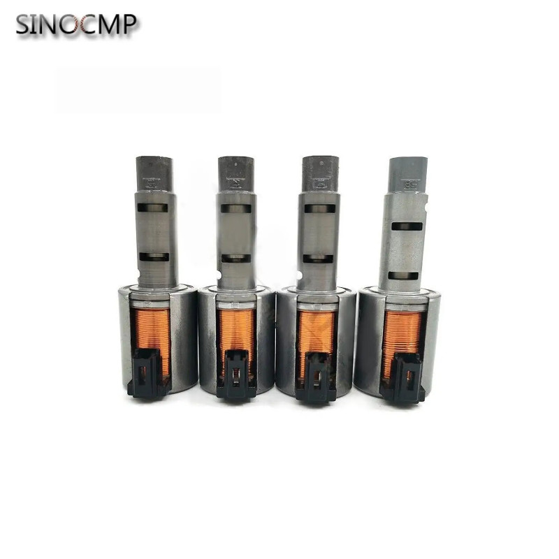 4pcs CVT Transmission Solenoid JF015E RE0F11A For Nissan Tiida Note Sentra Versa Chevrolet Spark Ca