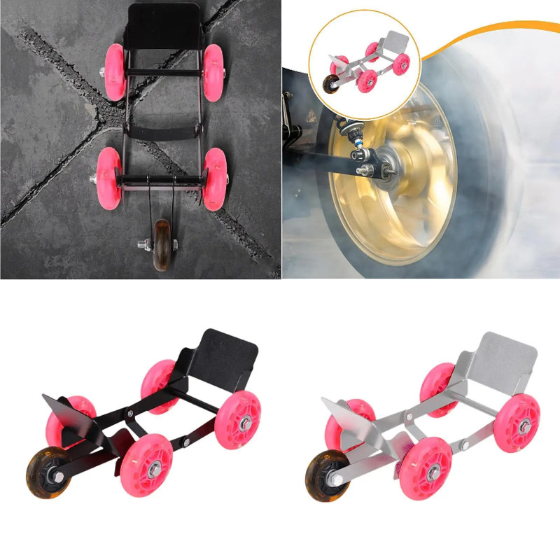 Generic Tricycle Motorcycle Wheel Dolly Roller Garage Equipment Moving Dolly