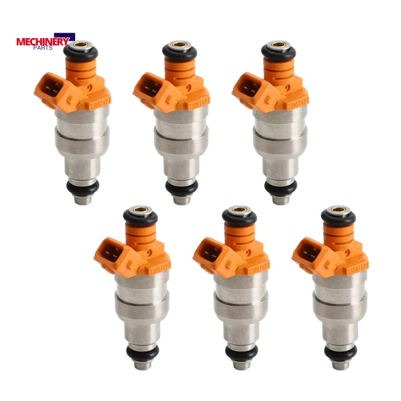 6pcs Fuel Injectors 53003956 33007127 For Jeep Wrangler Cherokee YJ 1987-1998 I6 4.0L KT 87-90 5 30