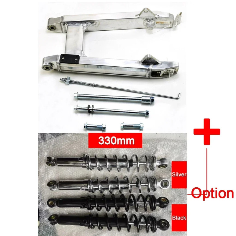 Aluminum Rear Arm Swingarm Shock 330mm Kit For HONDA Z50 Z50R Trail Bike Mini Motorcycle 72-99