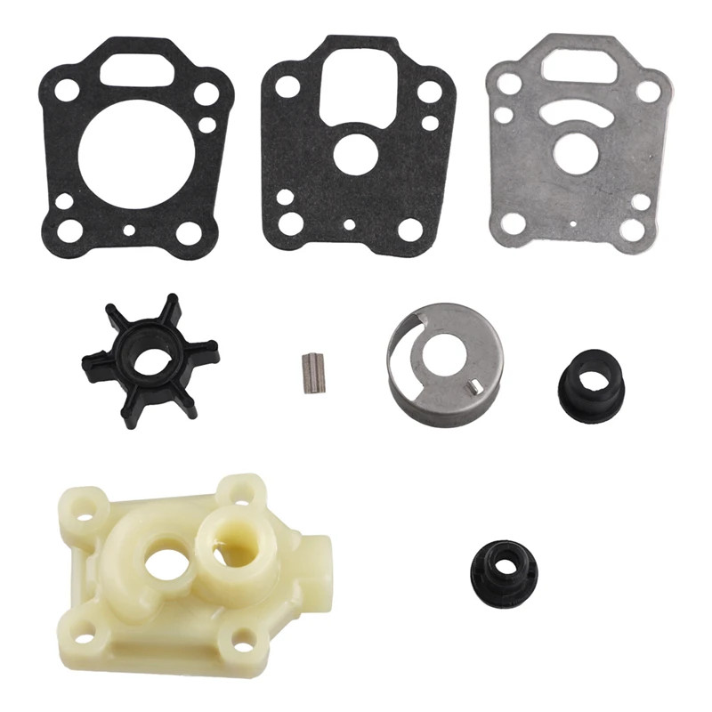 Water Pump Kit For Tohatsu 4HP 5HP HANGKAI Parsun 5HP 6HP Boat Motor 2T 369-65011-0 Mercury 4HP 5HP