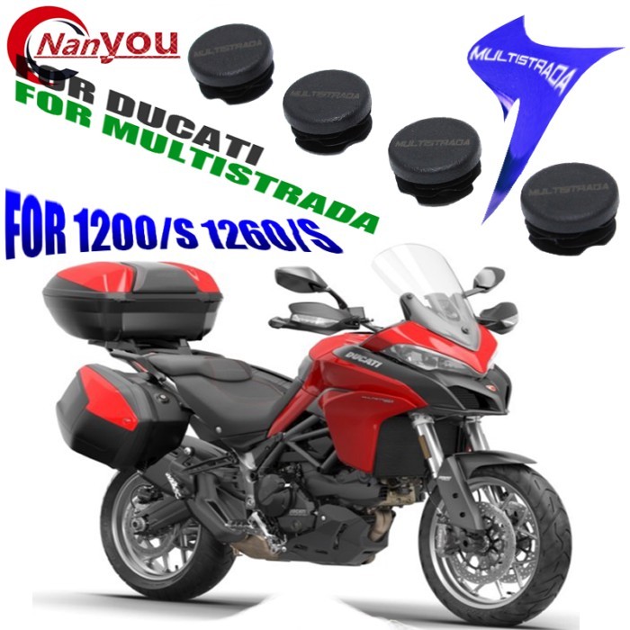 For Ducati Multistrada 1260 1260s 2018-2021 Multistrada 1260 1260s Frame End Caps Fairing Screws Fr