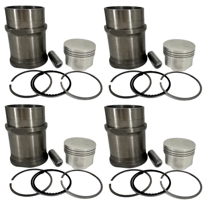 Car Engine 4-Cylinder Piston Assembly Sleeve Repair Kits Piston Ring  TU1JP New Accessories 72mm 01