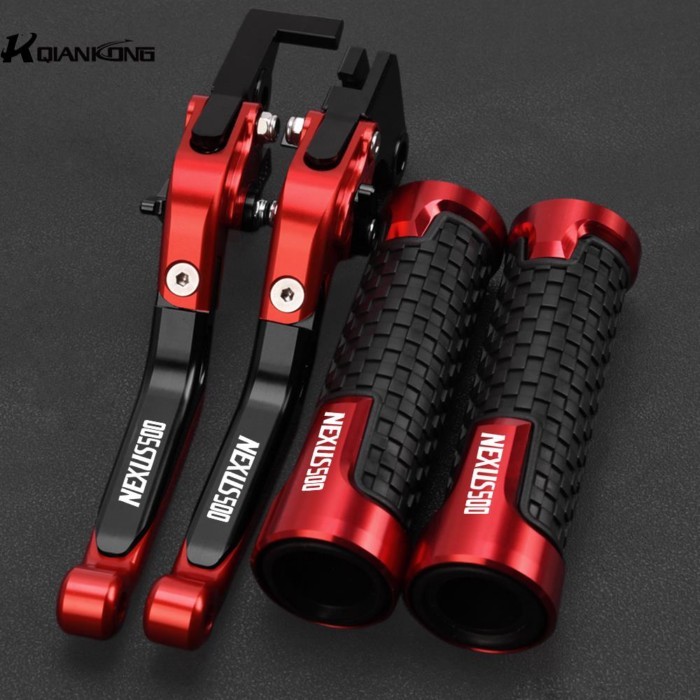 NEXUS Nexus nexus 500 Motorcycle Ajustable Brake Extendable Clutch Levers Hand Grips Handlebar FOR