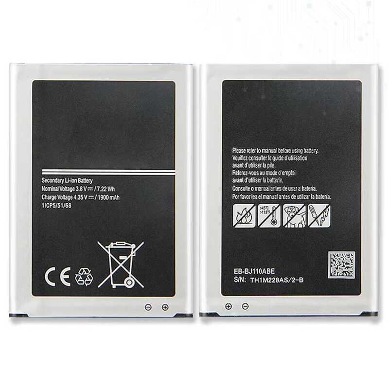 Fast Charging EB-BJ110ABE 1900mAh For Samsung Galaxy J1 Ace J110F j110G J110H SM-J110M DS Mobile Pho