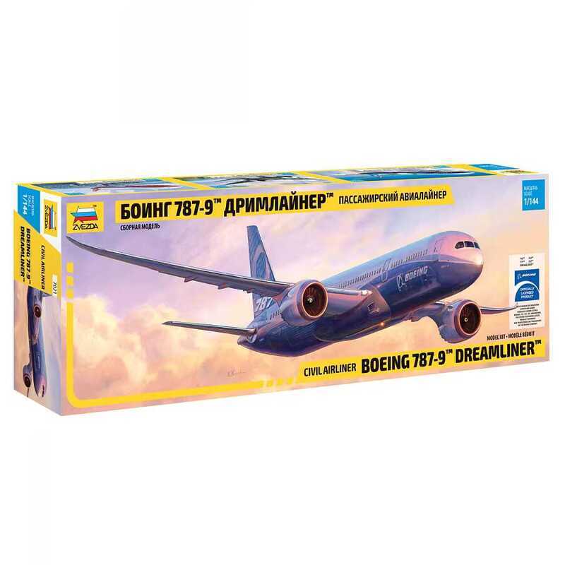 ZVEZDA 7021 Boeing 787-9 1:144 Airer Model
