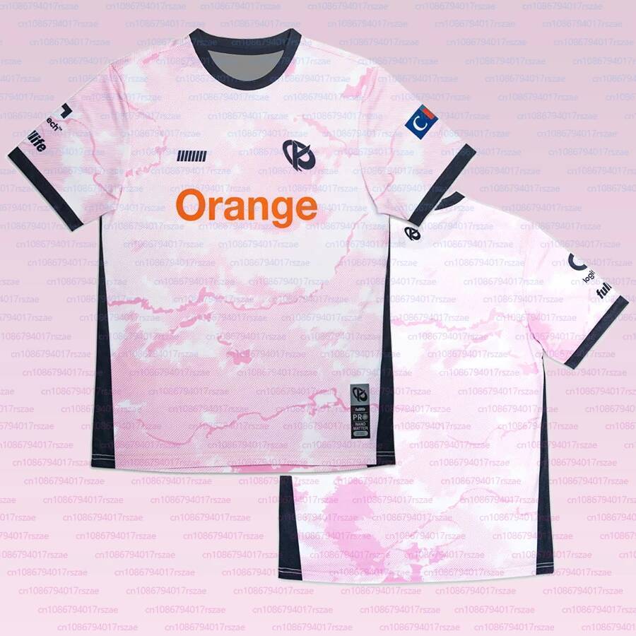 Karmine Corp Esports Club 2025 เครื่องแบบสีชมพู Jersey KCorp LOL ทีม Valorant การฝึกอบรมชุดเสื้อผ้าผ