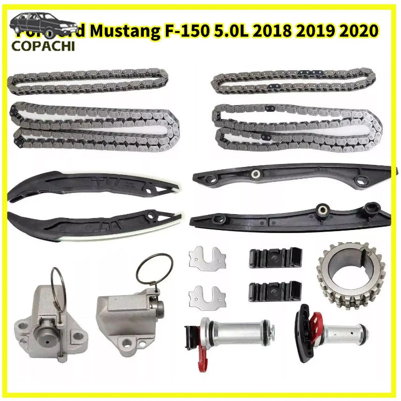 1Set Engine Timing Chain Kit BR3Z6K254A For Ford Mustang F-150 5.0 2018-2020 Engine Car Accessories