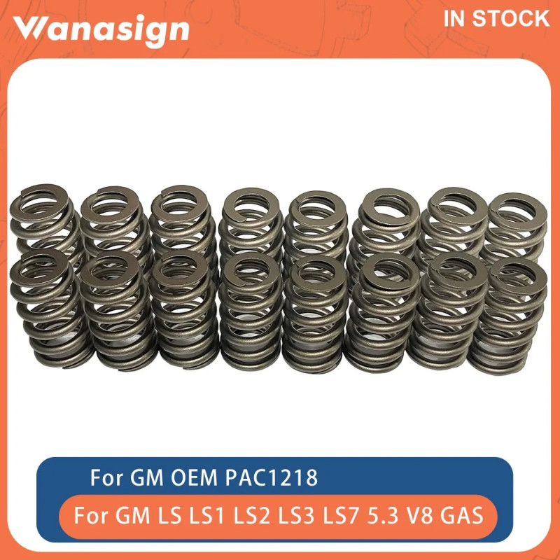 Engine Valve Spring Set Fit 4.8 5.3 5.7 6.0 6.2 L For Chevrolet Cadillac Buick GMC GM LS LT LS1 LS2
