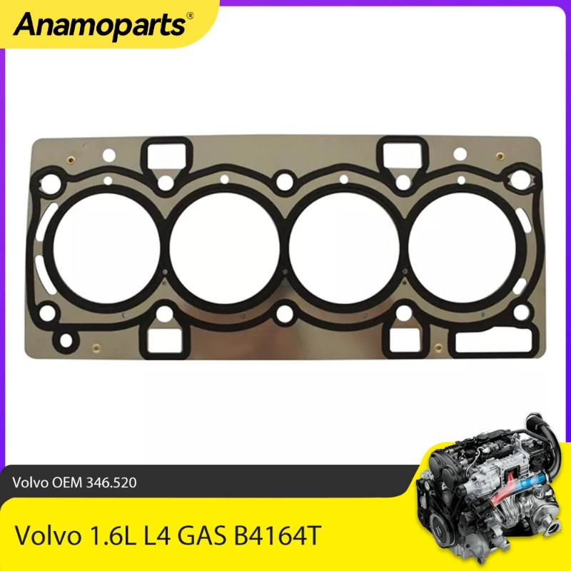 Engine Parts Cylinder Head Gasket Set Fit 1.6 L B4164T For Volvo S60 V40 1.6L L4 GAS 2011-2015