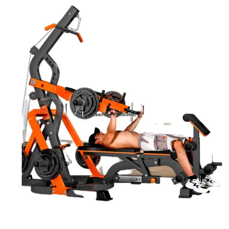 Bench press squat gantry home gym multifunctional combination strength comprehensive training fitne
