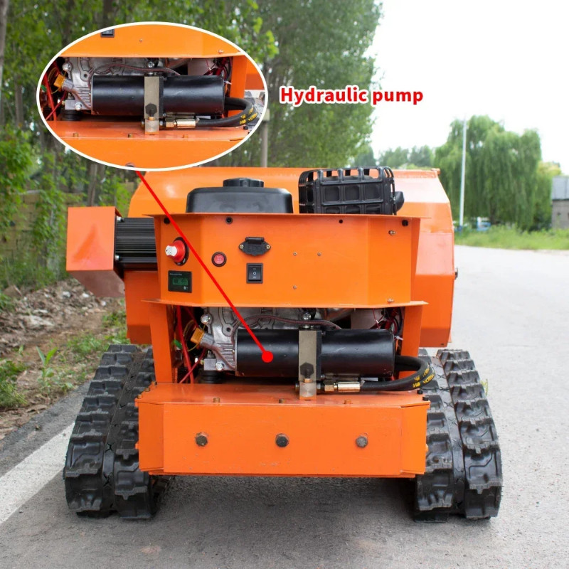 Garden Gasoline Flail Mower Flail Lawn Grass Mower Lawn Mower PARTS Driven gasoline engine 800mm cu