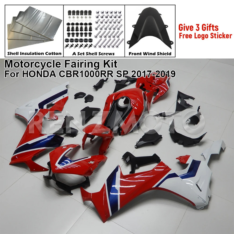 For Honda CBR1000RR CBR 1000RR 1000 CBR1000 RR 2017 2018 2019 Cowl Plastic Body Fairing Kit Motorcy