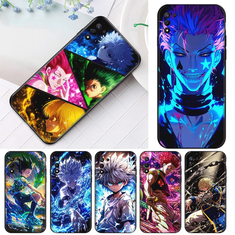 Realme 8S 8i 9i 9 10 Pro Plus 12 12X ความเข้ากันได้เคสโทรศัพท์ TPU ฝาครอบป้องกันแบบนุ่ม Hunter X Hun