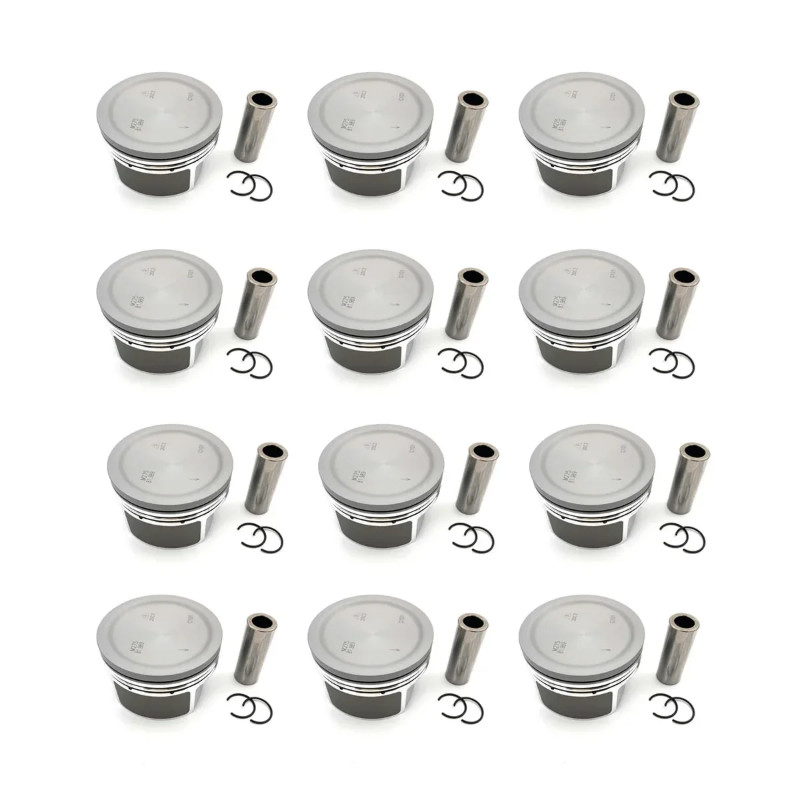 New 2750301517 M275 5.5L V12 Engine Pistons & Rings Set Φ82MM 20MM For Benz C216 CL600 W220 S 600 W